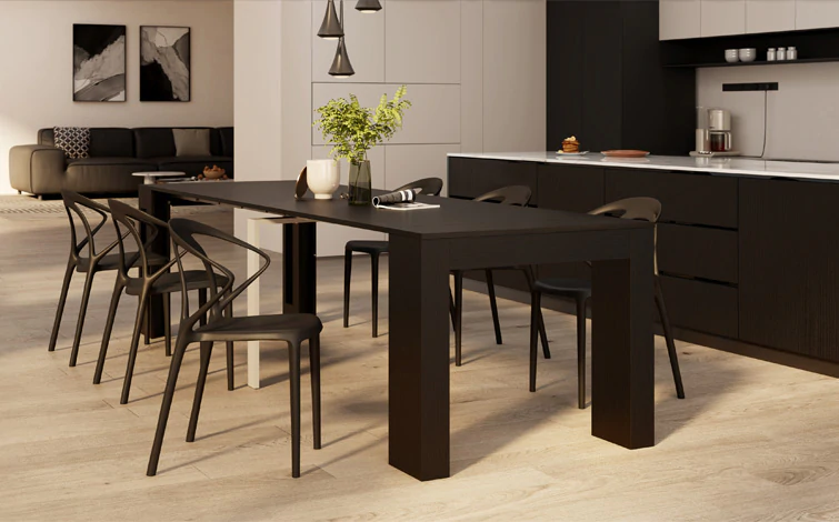 Tables transformables : tables extensibles fabriquées en Italie ...