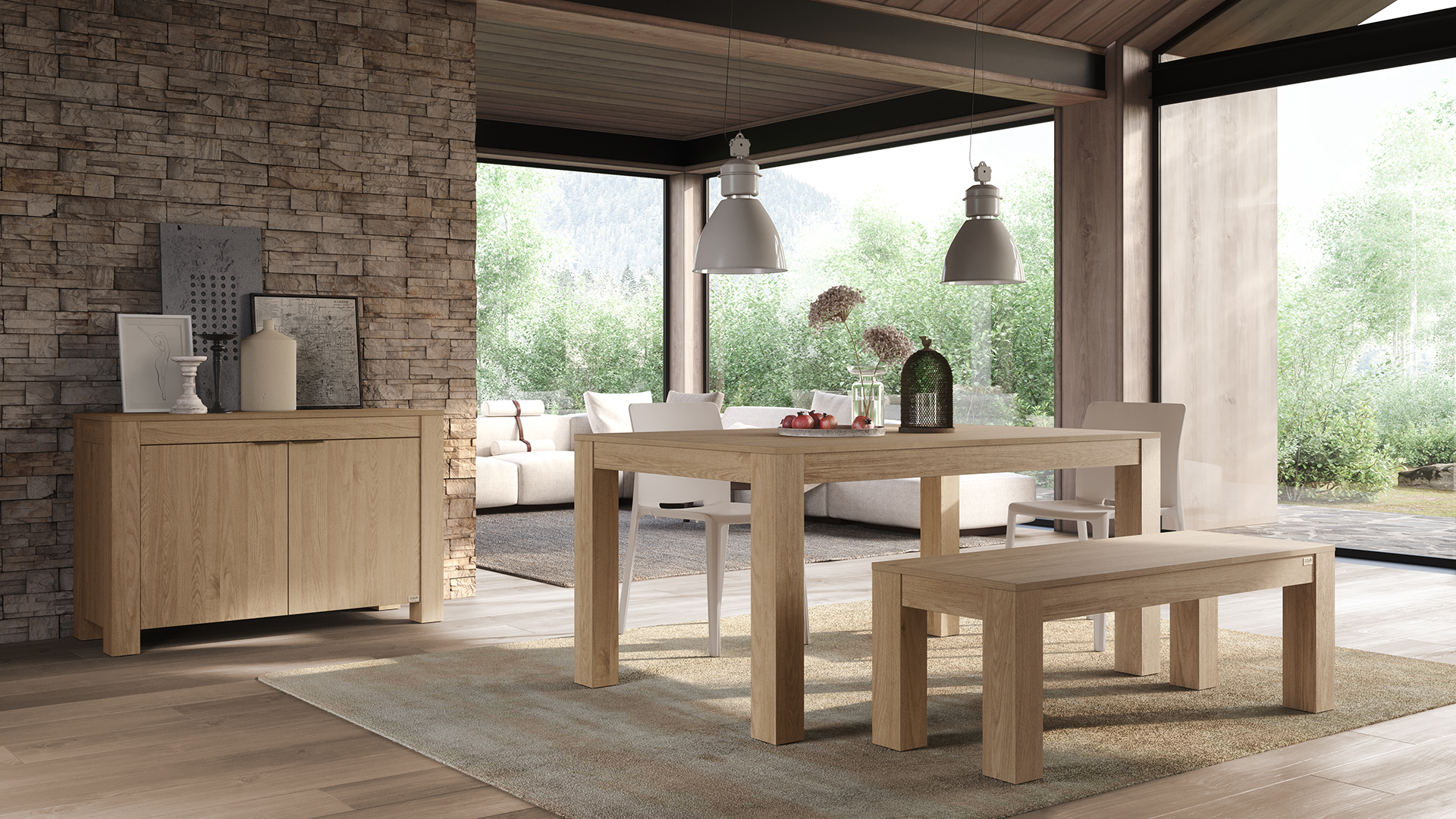 Panca da Sala da Pranzo Rachele Mobili Fiver