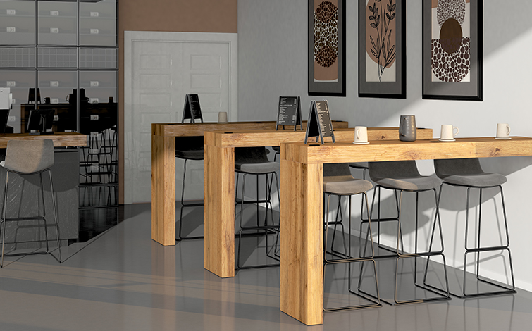 Mobili Fiver Tavolo Alto Cucina Design Evolution High Table X In