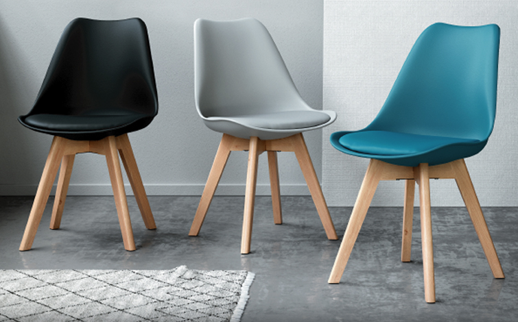 Ensemble de 4 Chaises Greta pour Bars et Restaurants - Mobili Fiver