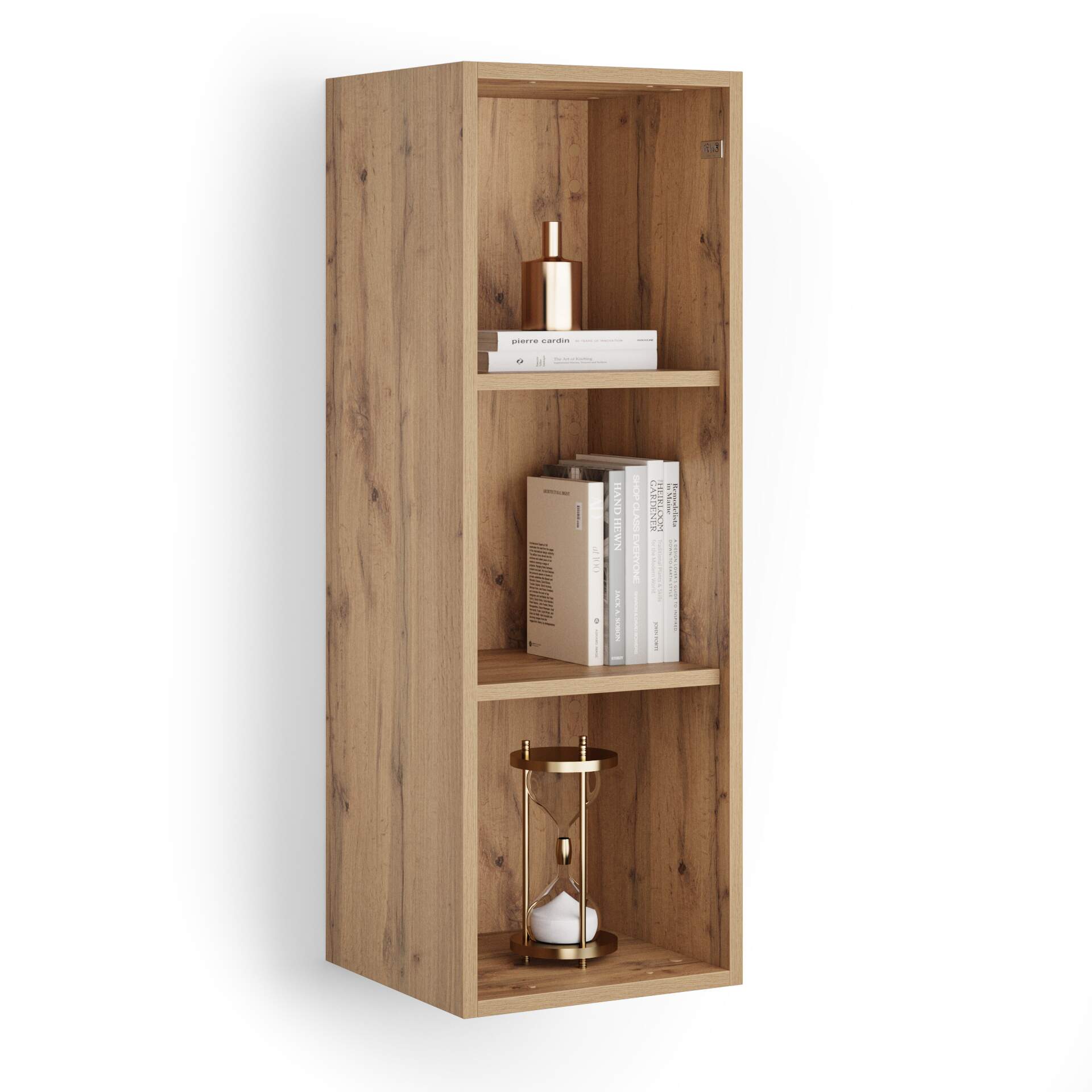 Pensile in Vetro Lyon Rovere Fumo 60x31x60 cm 815120