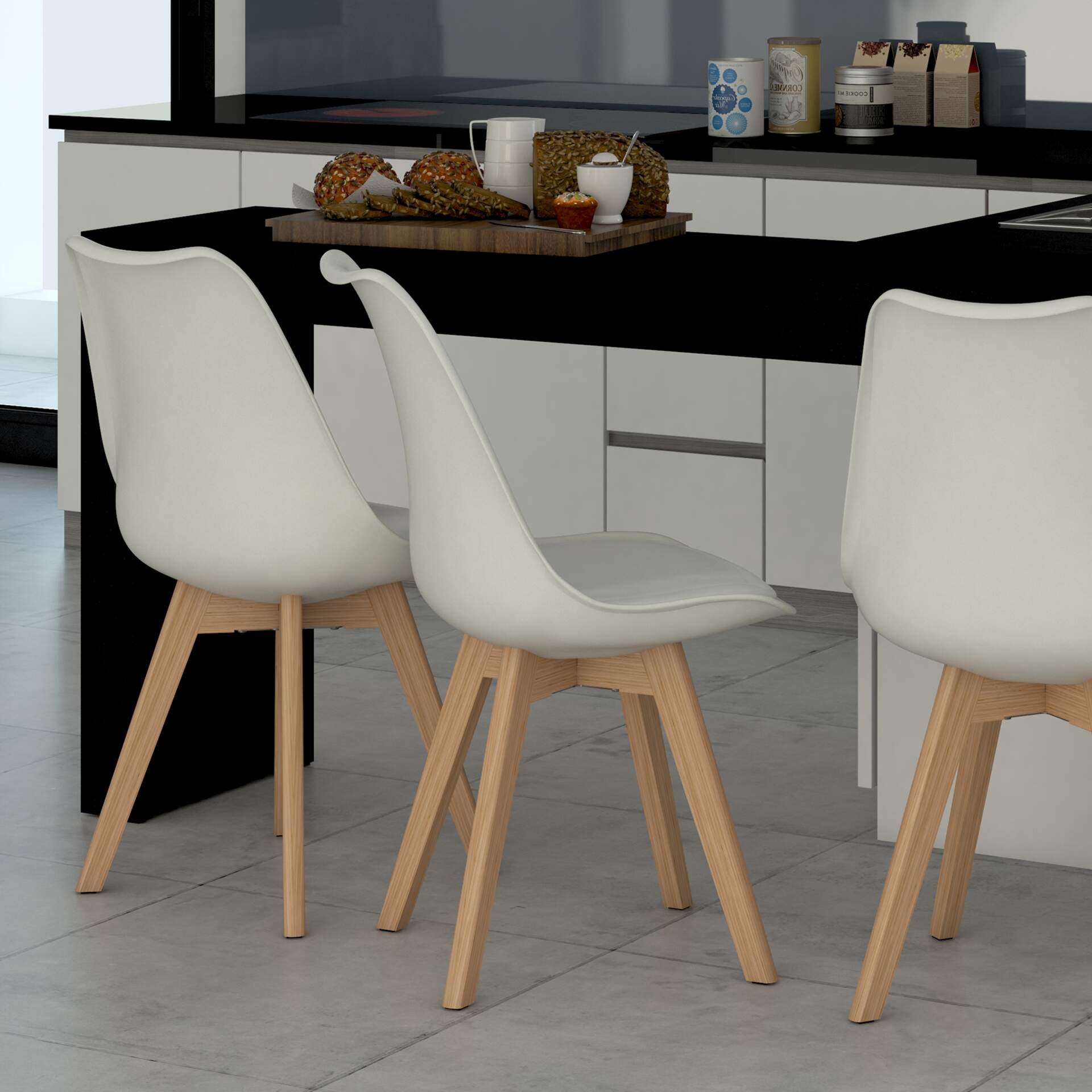 Eettafel Evolution 180x60, Rustiek Eiken met Één Poot