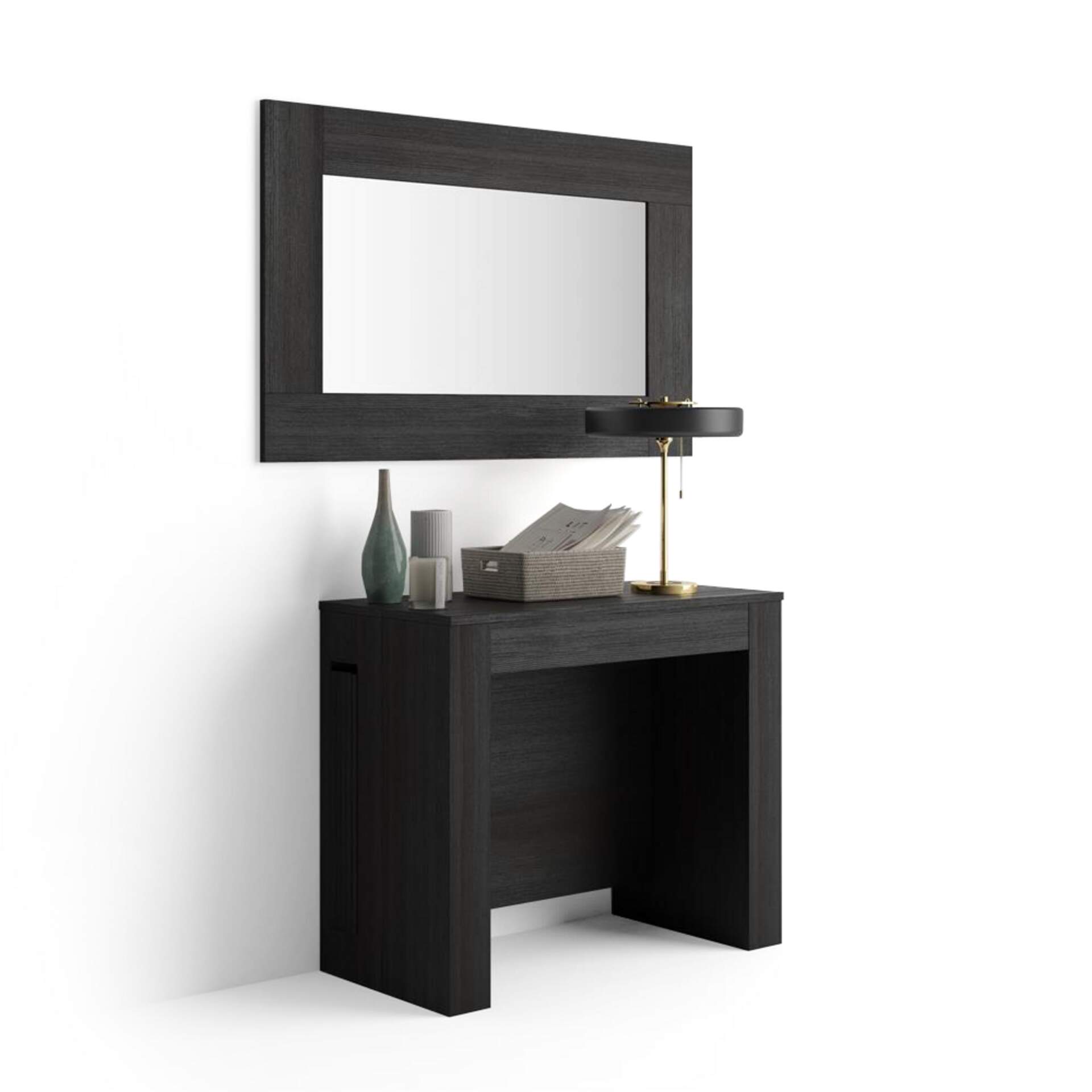 Easy, Extendable Console Table with extension leaves holder, 45(305)x ...