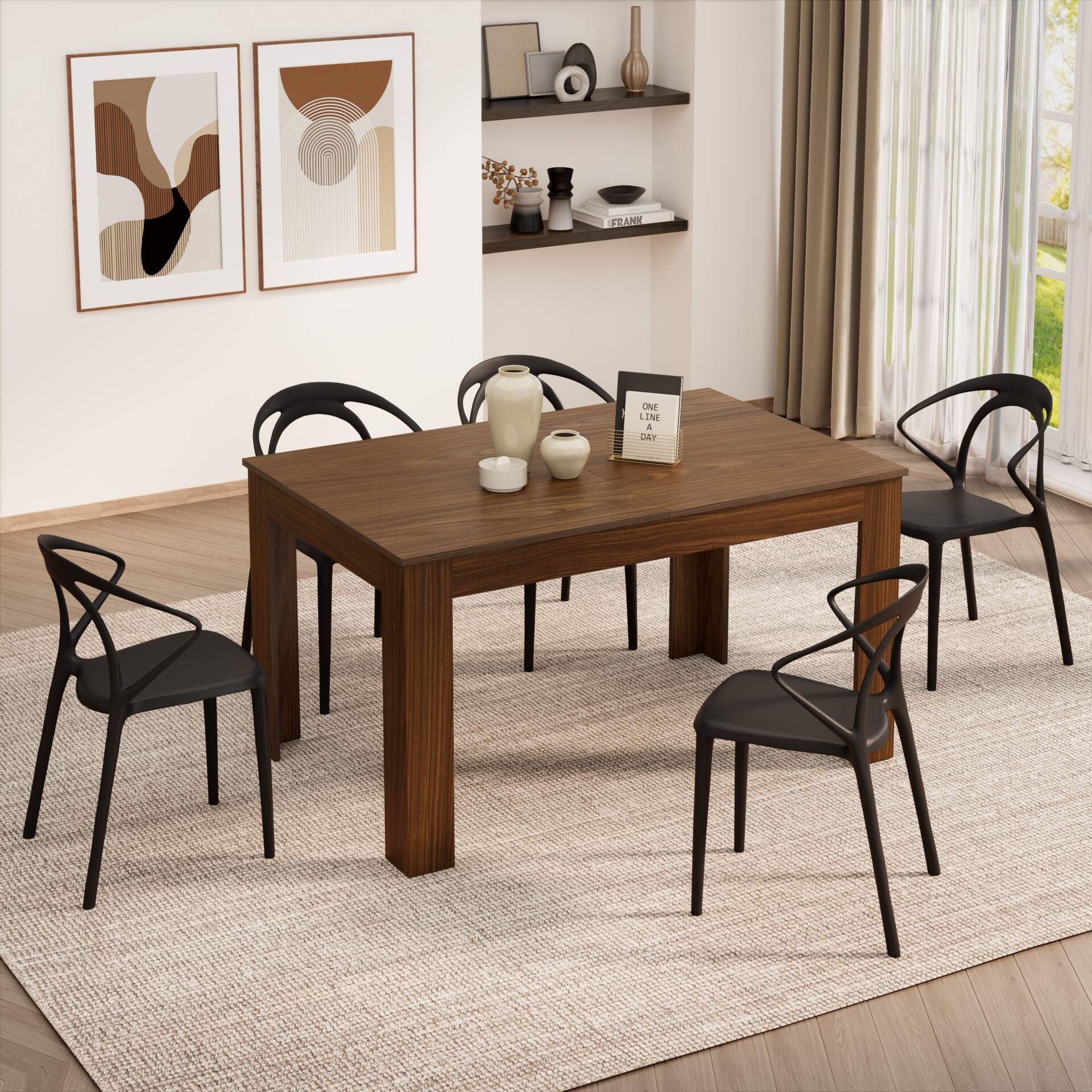 WHAT WE WANT Extention table ウォルナット WWW_EXTENSION TABLE – WHAT WE WANT