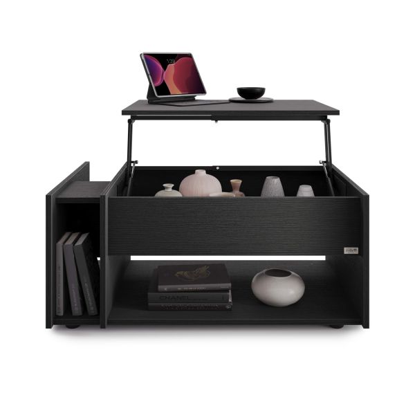 Mesa de Apoio Elevatória Romina, Freixo Preto imagem de pormenor 3