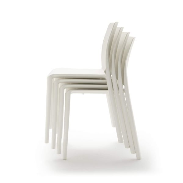 Cadeiras Emma, conjunto de 4, branco imagem de pormenor 3