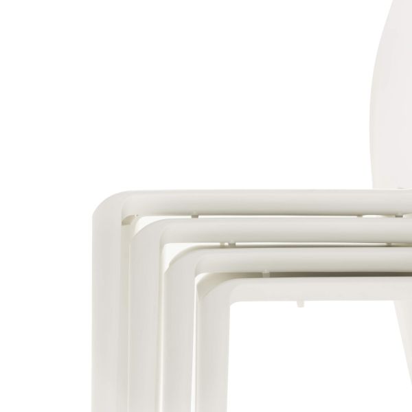 Cadeiras Emma, conjunto de 4, branco imagem de pormenor 4