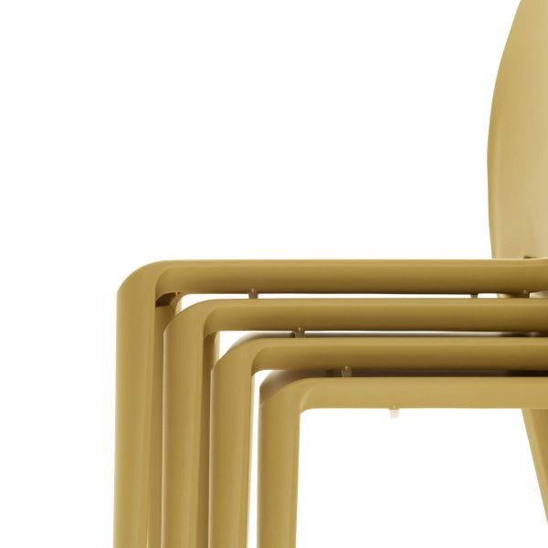 Stühle Emma, 4er-Set, Senfgelb Detailbild 4