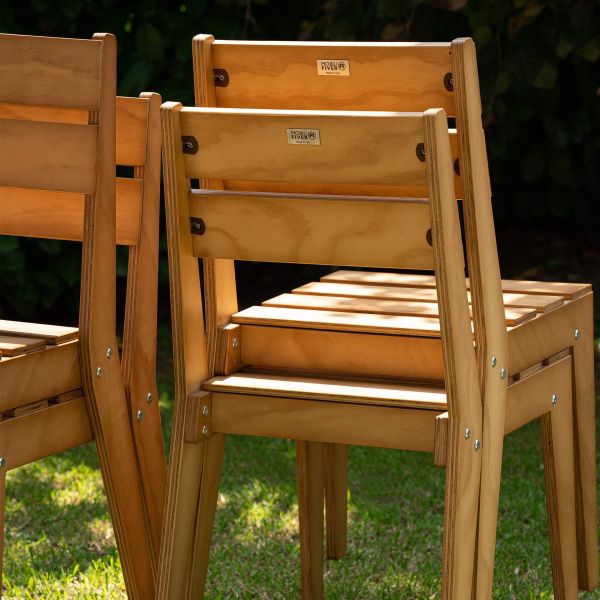 Houten Tuinstoel, Elena, Teak Kleur detailafbeelding 4