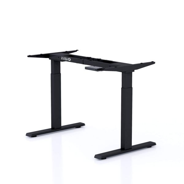 Clara elektrisch bureau frame, zwart detailafbeelding 2