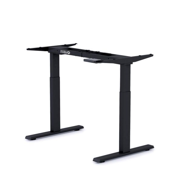 Clara elektrisch bureau frame, zwart
