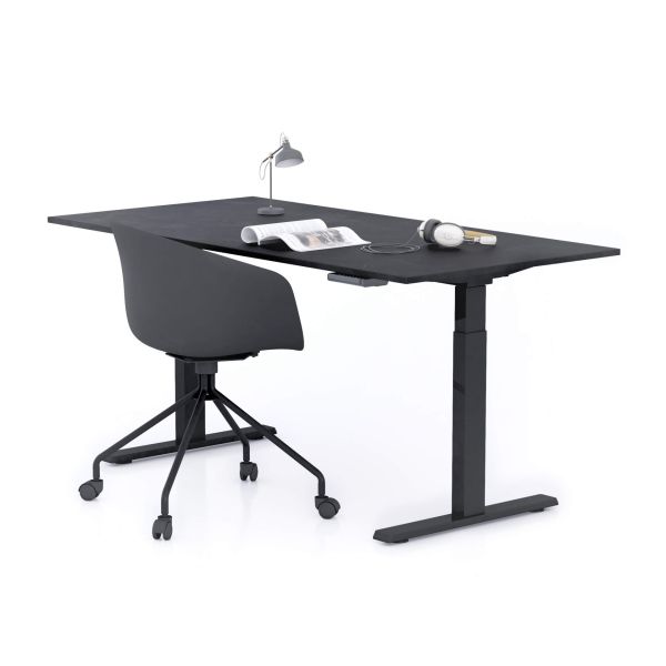 OCGREEN Scrivania regolabile in altezza Scrivania elettrica regolabile in altezza con piano d