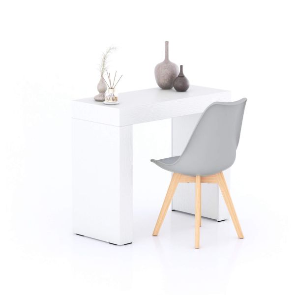 Bureau Evolution 90x40, Essen Wit met twee poten