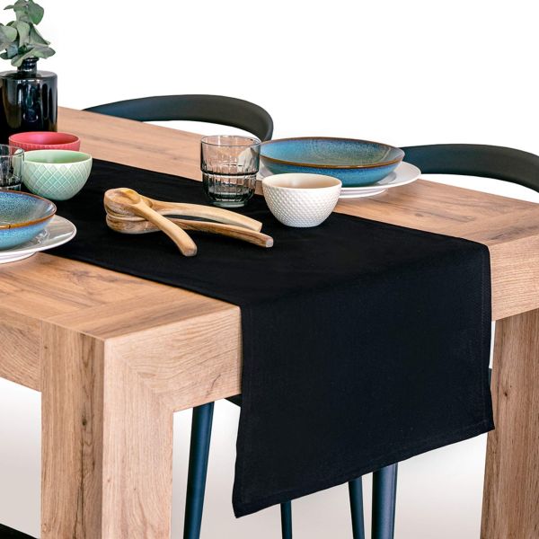 Runner Da Tavolo A Rotolo, Foglia D'oro Lucido, Lunghezza 9 Metri, Larghezza 28 Cm, Per Decorazioni Natalizie E Feste