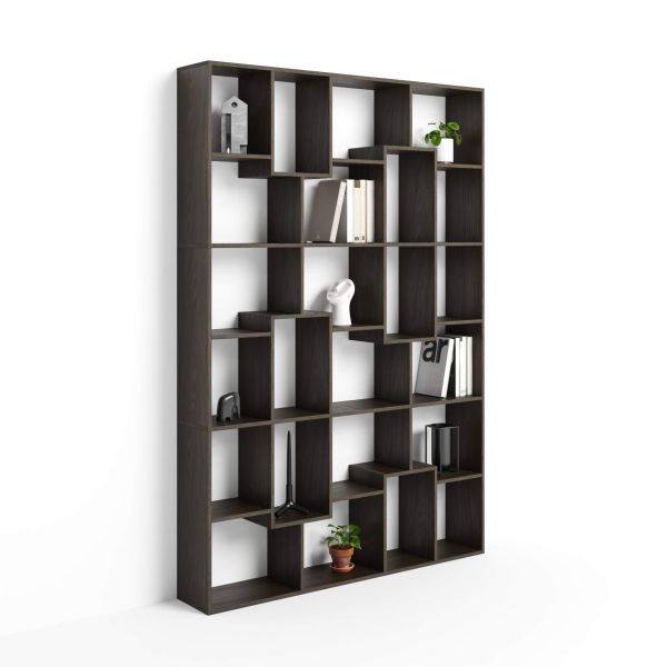 Wandboekenkast M Iacopo (160,8 x 236,4 cm) amerikaanse walnoot