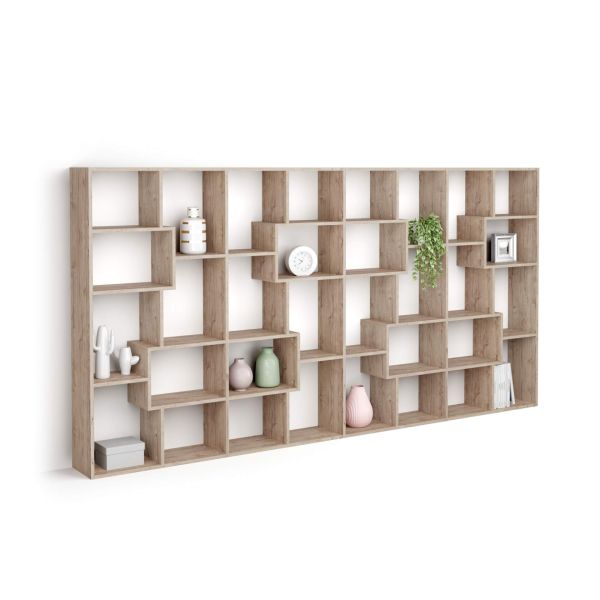 Boekenkast L Iacopo (160,8 x 314,6 cm), Eiken