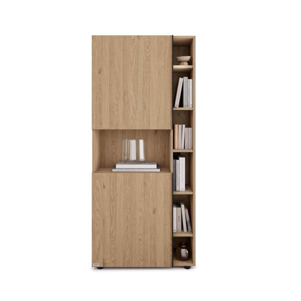 Estante Modular Romina (76,8 x 173,6 cm), Carvalho Natural imagem de pormenor 2
