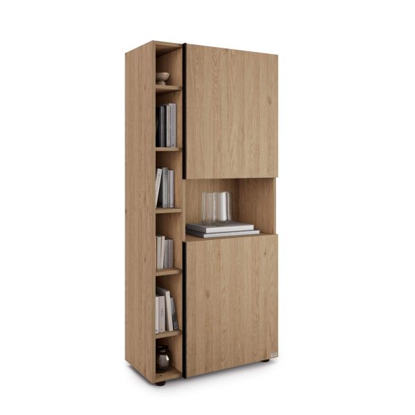 Estante Modular Romina (76,8 x 173,6 cm), Carvalho Natural imagem de pormenor 4