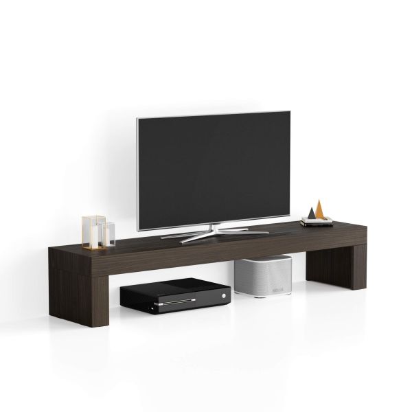 Móvel de TV Evolution 180x40, nogueira escuro