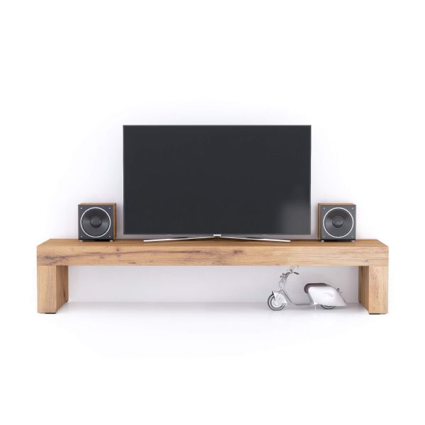 Evolution TV-Regal 180 x 40, rustikale Eiche Detailbild 1