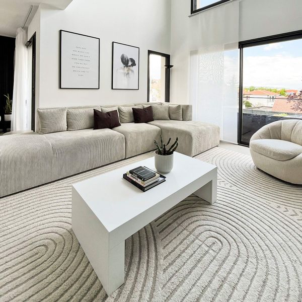Couchtisch Evolution 90x60, Esche weiß Umgebungsbild 2