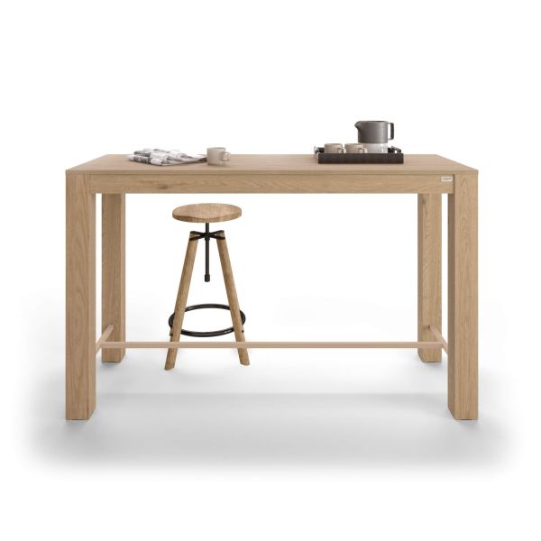 Rachele High Bar Table 170x60 cm, Light Oak