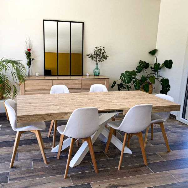 tavolo allungabile quercia