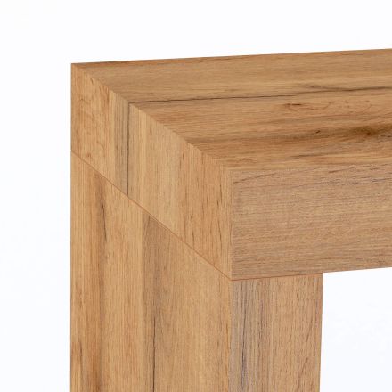 Table de bureau Evolution 120x60, Bois Rustique avec Deux Pieds image détaillée 2