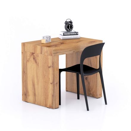 Table de bureau Evolution 90x60, Bois Rustique avec 2 pieds image principale