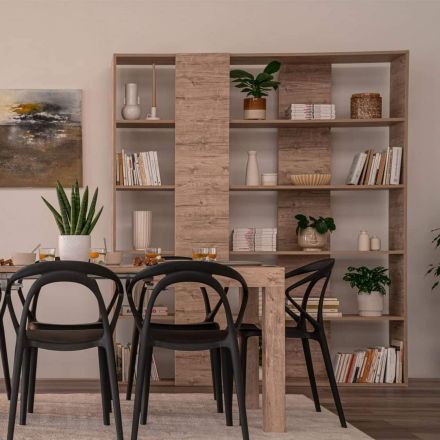 Rachele modernes Bücherregal, Eiche Umgebungsbild 60