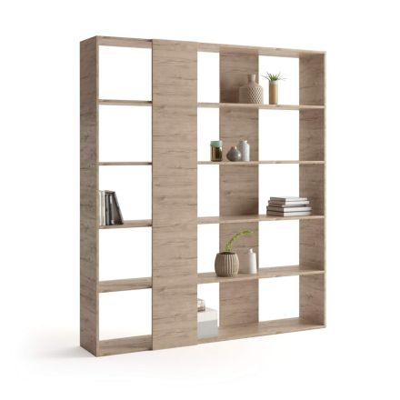 Rachele modernes Bücherregal, Eiche Hauptbild