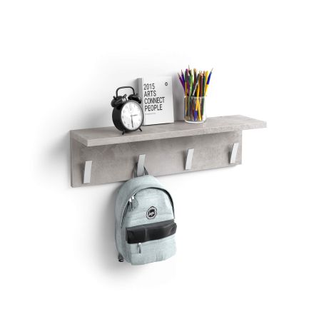 Rachele Wandgarderobe, 60 cm, grauer Beton Hauptbild