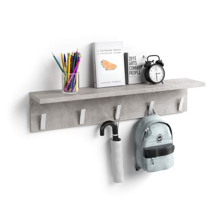 Rachele Wandgarderobe, 80 cm, grauer Beton Hauptbild