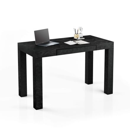 Table de Bureau multifonctionnelle First, Béton Noir image principale