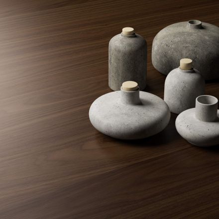 2er-Set Rachele Regale, 60 cm, Nussbaum Canaletto Materialbild