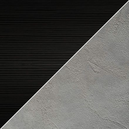 Rachele TV-Schrank, Esche, Schwarz und grauer Beton Materialbild