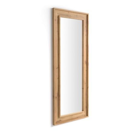 Espejo de pared/ pie Angelica, 160 x 67 cm, color Madera rústica imagen principal