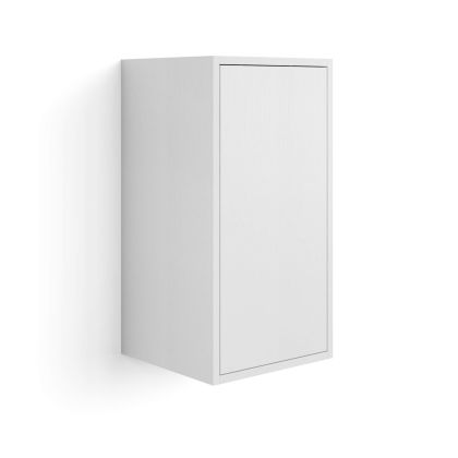 Hängeschrank Iacopo 70 mit Flügeltüre, Esche Weiß