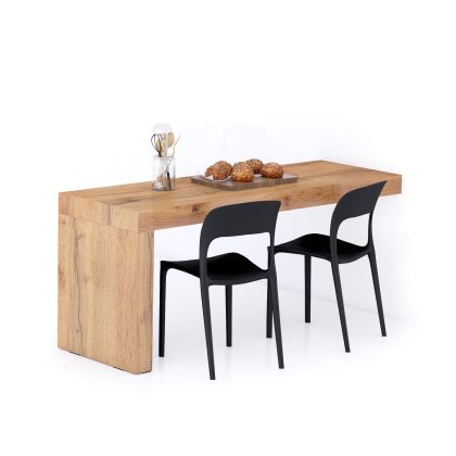 Masă de dining Evolution 180x60, Stejar Rustic cu Un Picior