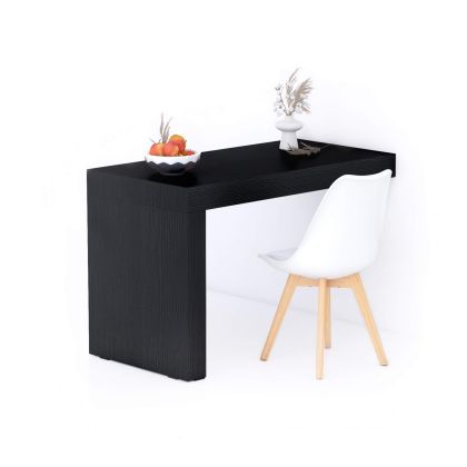 Mesa de jantar Evolution 120x60, Freixo Preto com Uma Perna