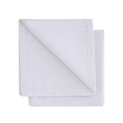 Servetten in katoen, Gioele, 35x35, Set van 2, Wit