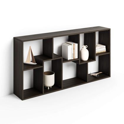 Bücherregal XS Iacopo (160,8 x 80 cm), Nussbaum Dunkel