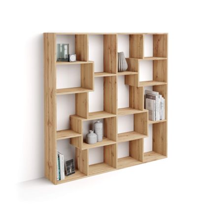 Boekenkast S Iacopo (160,8 x 158,2 cm), Rustiek Eiken