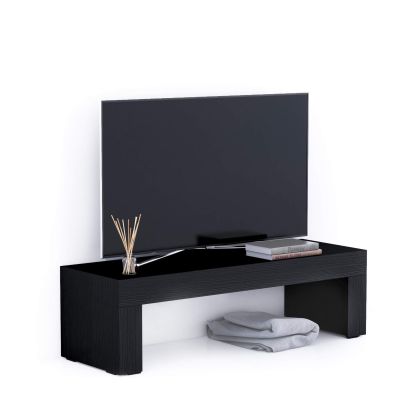 Evolution TV-Schrank 120 x 40, Esche, Schwarz
