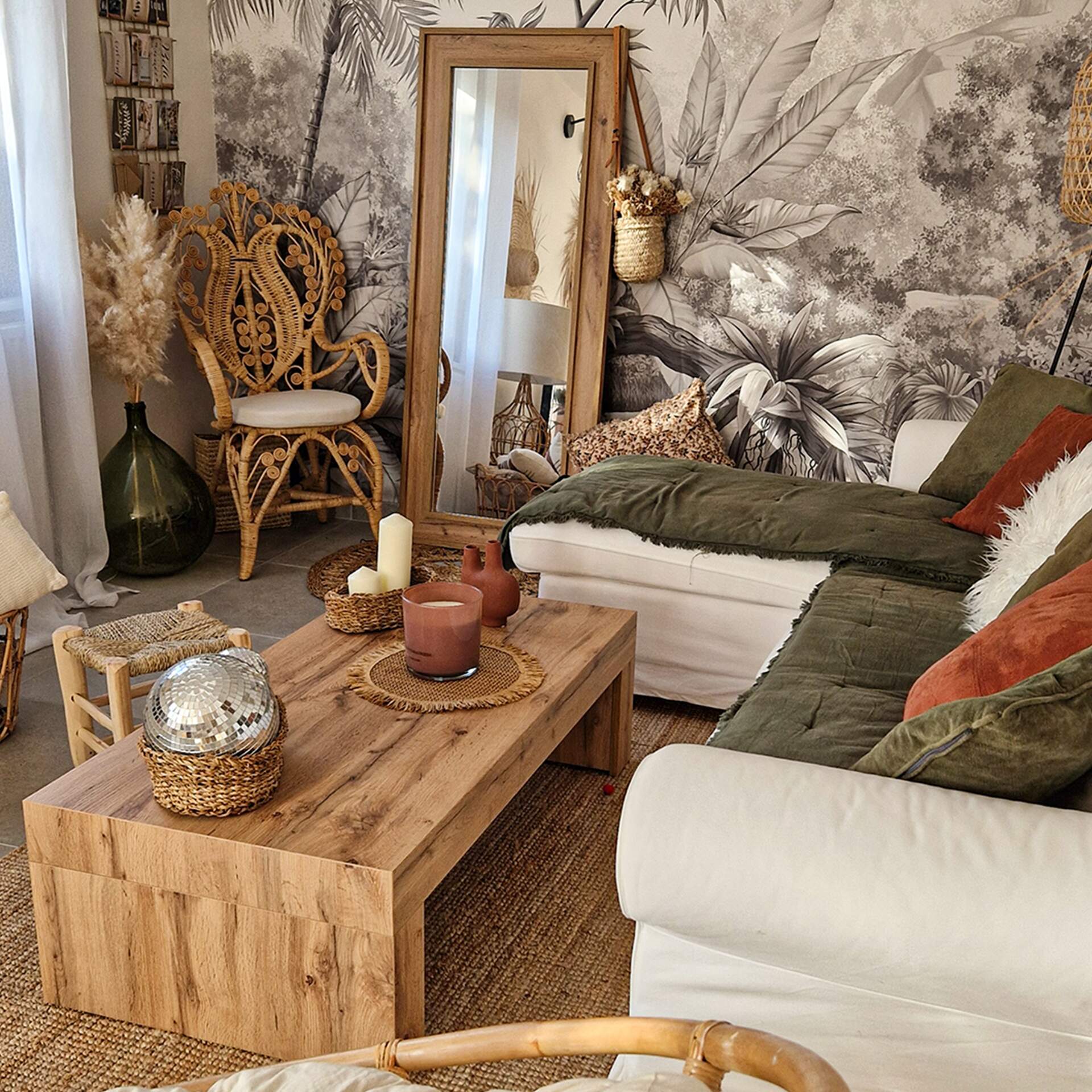 Evolution low Coffee Table 47.2 x 23.6 in, Rustic Oak