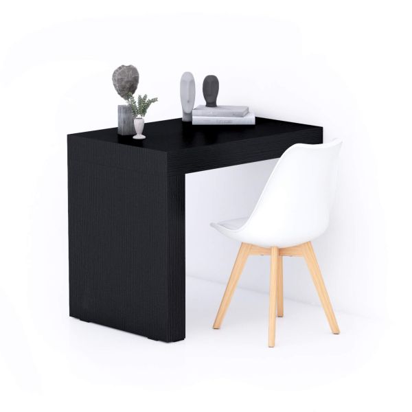 Evolution Desk 35.4 x 23.6 in, Ashwood Black with One Leg