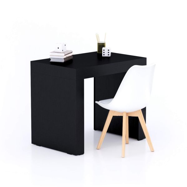 Evolution Desk 35.4 x 23.6 in, Ashwood Black with Two Legs