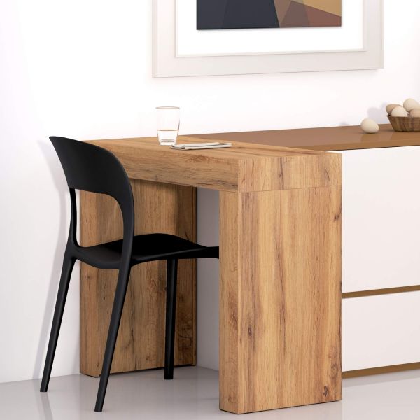 Evolution dining table 35.4 x 15.7 in, Ashwood Black with Two Legs set image 1