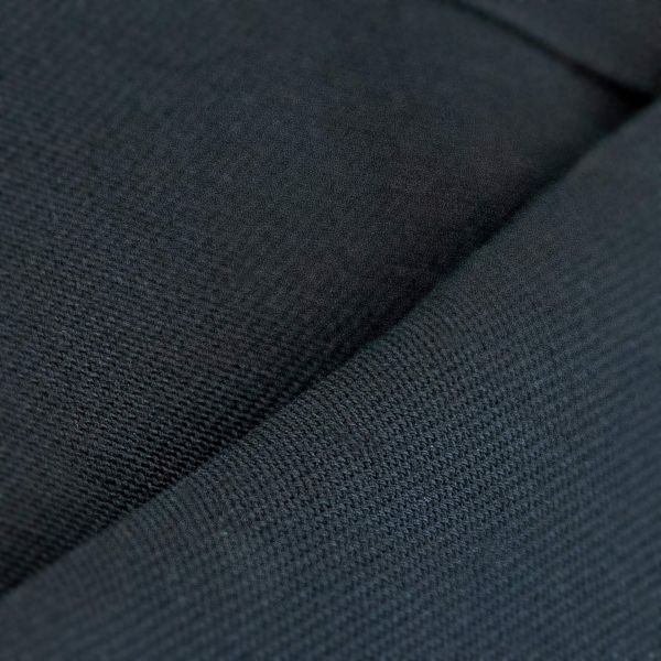 Gioele Cotton table runner 17.71 x 86.61 in, Black detail image 3