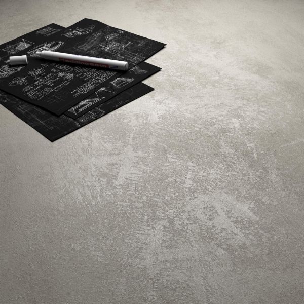 Evolution low Coffee Table 35.4 x 15.7 in, Concrete Effect, Grey material image